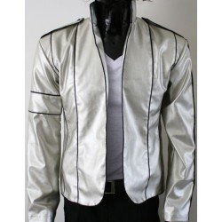 Michael Jackson Heal the World Concert Silver Jacket
